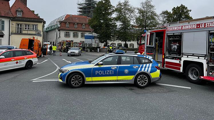 Gasrohr bei Bauarbeiten aufgeschnitten