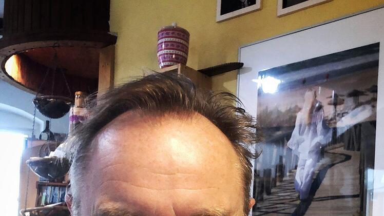 Helmut Vorndran mit seiner Pentaxpr
