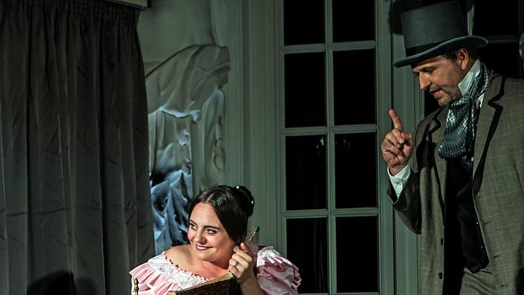 "Albert & Victoria": Das Musical von Ulrike Barz-Murauer erlebte seine erfolgreiche Wiederaufnahme vor zahlreichen Zuhörern im Riesensaal der Coburger Ehrenburg.Foto: Jochen Berger