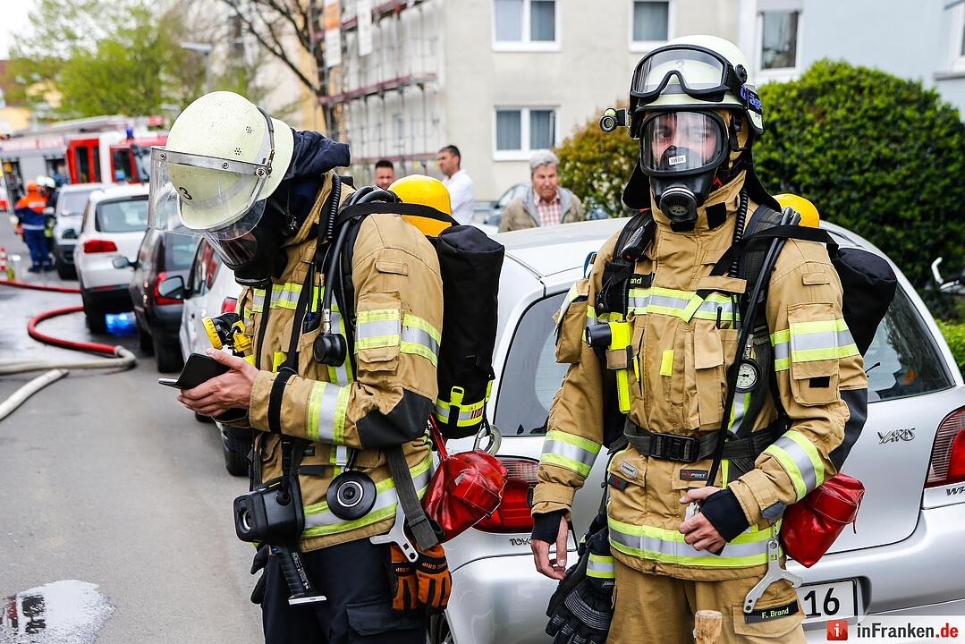 Bamberg: Großbrand in Mehrfamilienhaus