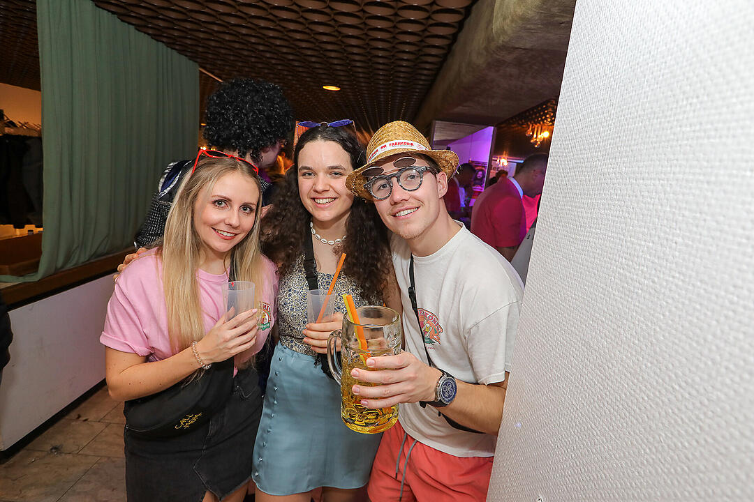 Beste Partystimmung in der Stadthalle