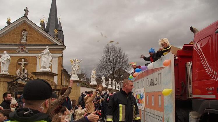Faschingsumzug in Memmelsdorf Foto: Joseph Beck