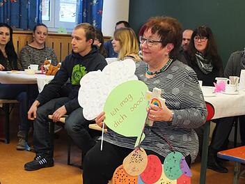 Eine Abschiedsfeier gab es im Kothener Kindergarten für Monika Solleder, die nach 22 Jahren in den Ruhestand geht. Foto: Sandra Reith