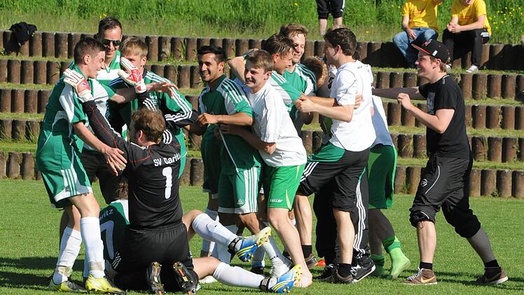 So feiert der SV Garitz.