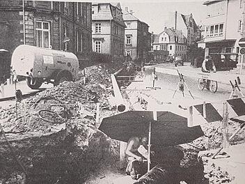 Blick in die Goethestraße in Coburg im Jahr 1973Foto: CT-Archiv / Küstner