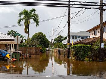 &Uuml;berschwemmungen in Hawaii