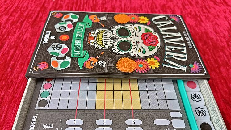 Spiele-Test Calavera: So gut ist das Würfelbingo mit Totenköpfen