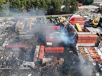 Großbrand in Hamburg