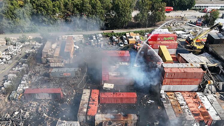 Großbrand in Hamburg