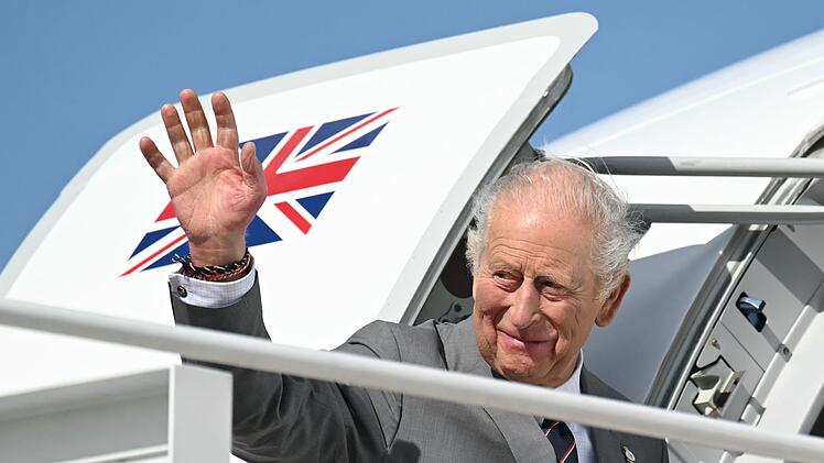 Britisches K&ouml;nigspaar zum Staatsbesuch in den USA