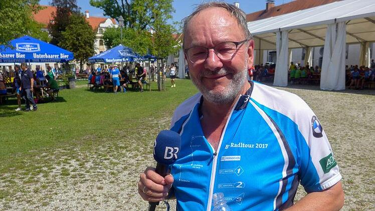 Impressionen von der BR-Radltour 2017    Foto: privat
