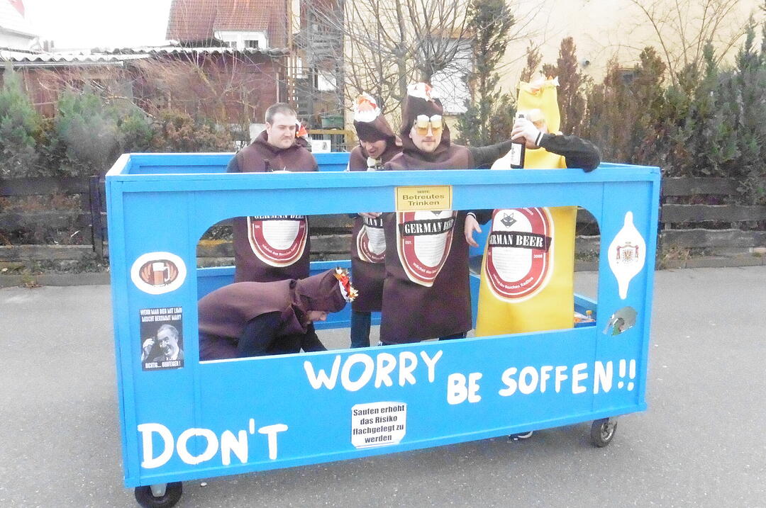 Faschingsumzug in Oberhaid