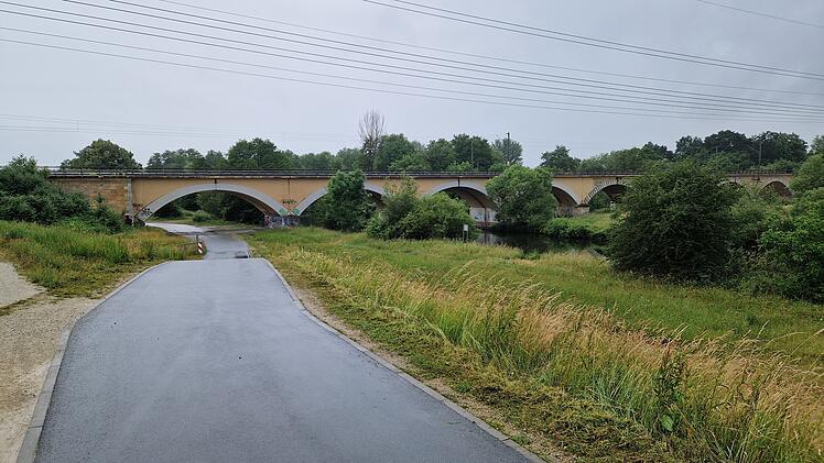 Die Achterbr&uuml;cke bei Hallstadt