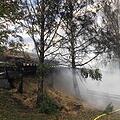 Feuer auf Bauernhof in Kulmbach: Die Feuerwehr war am Montag im Einsatz. Foto: NEWS5 / Merzbach