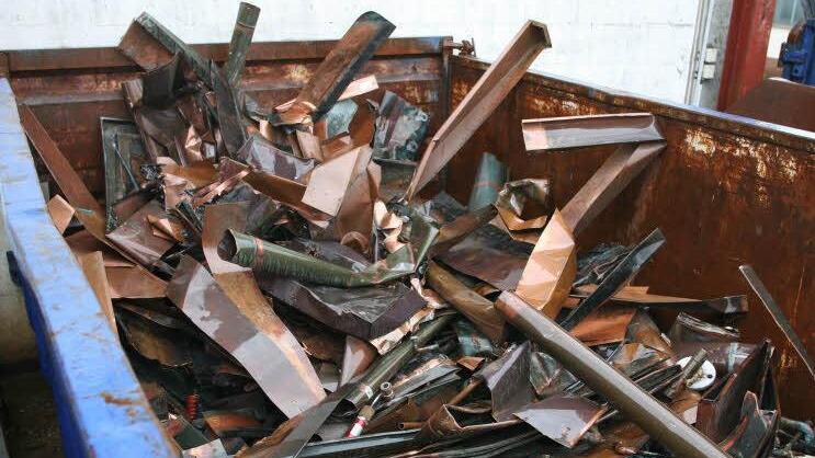 Metallschrott ist nicht etwa Abfall, sondern ein wertvoller Rohstoff. Foto: privat