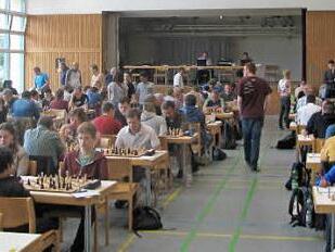 Ein Blick in die an dreieinhalb Tagen gut gefüllte Mehrzweckhalle in Großenseebach.  Fotos: FSV