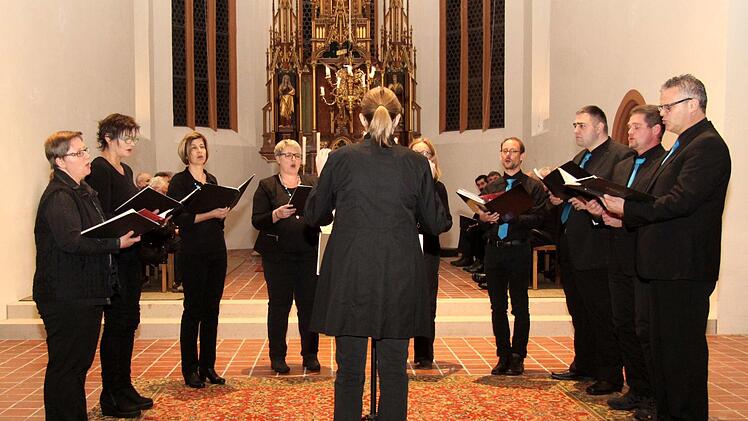 Das Vokalensemble "Voicegarden" Richard Sänger