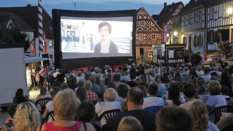 Am Freitag gab es ideale Bedingungen für einen entspannten Kinoabend im Freien.  Foto: Gerda Völk