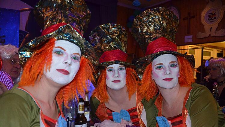 Clowns aus Poppenlauer. Jana Keul