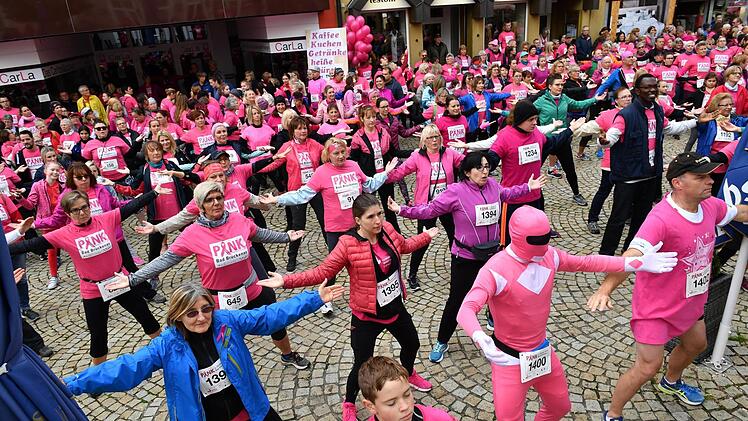 Pinklauf 2019 in Bad Brückenau Foto: Ronald Rinklef
