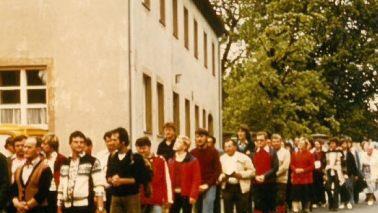 Wallfahrt nach Marienweiher 1978 Foto: privat