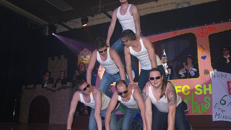 "Böse Rocker" vom Bauwagen Ebenhausen