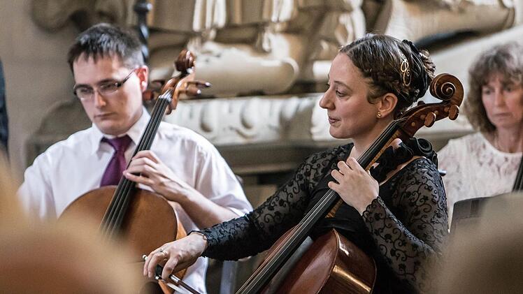 Impressioen von der Serenade mit dem Collegium musicum Coburg in der Schlosskirche AhornFoto: Jochen Berger
