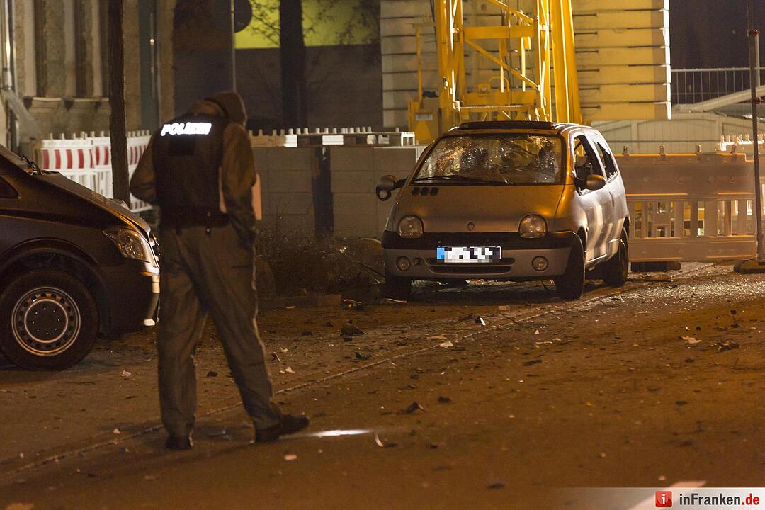 Explosion in Fürther Südstadt