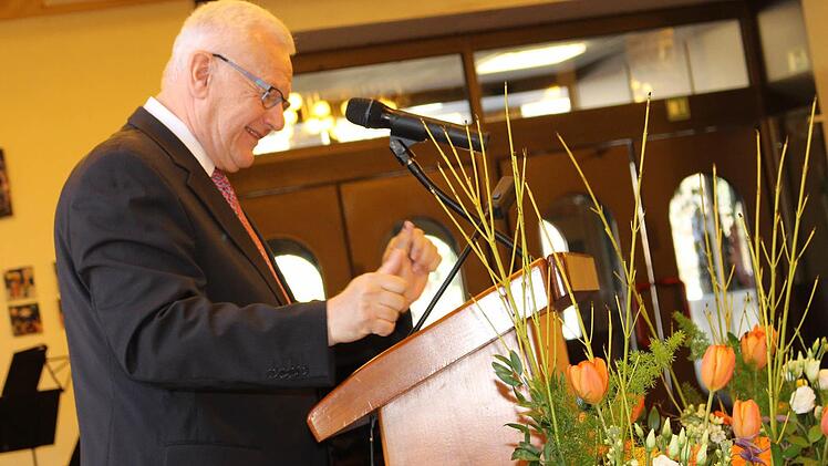 Der Ministerialbeauftragte Edmund Neubauer kam extra aus Hof. Foto: Lisa Kieslinger