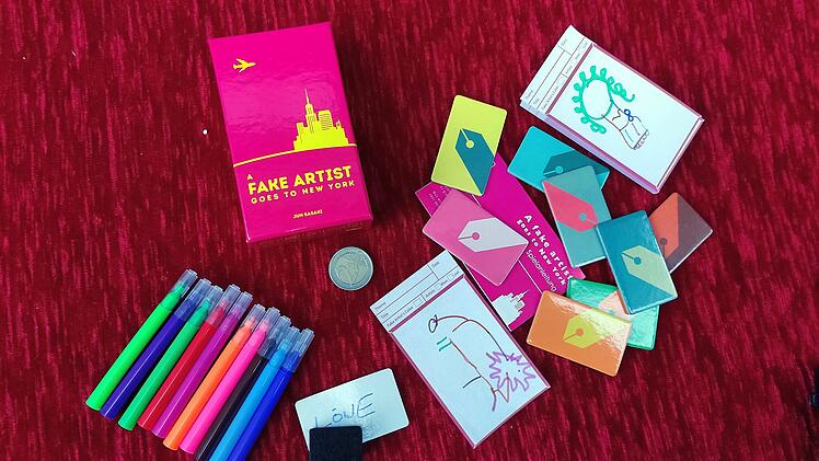 A Fake Artist Goes To New York: Rezension des Künstler-Suchspiels