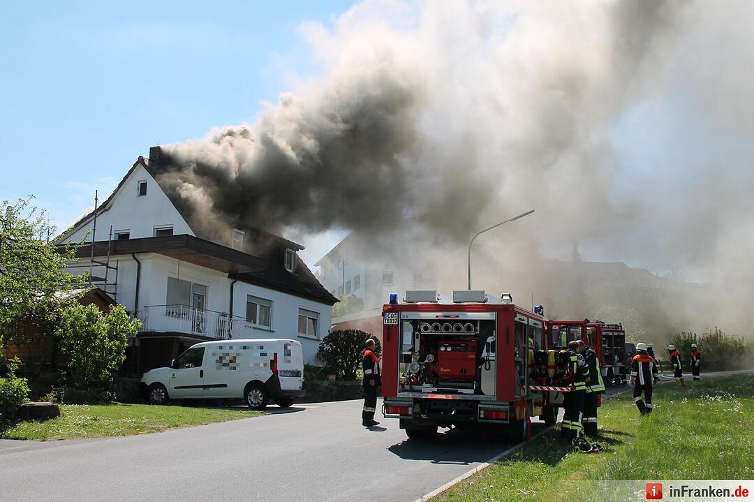 Feuer in Schneckenlohe