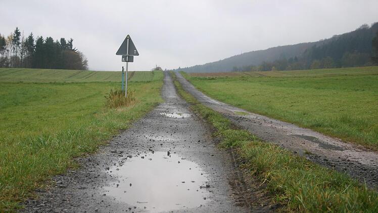 In einem desolaten Zustand befindet sich der Radweg zwischen Rottenbach und Tremersdorf. Nach Worten von Bürgermeister Straubel sollen die Radwege sukzessive ausgebaut werden. Foto: Martin Rebhan