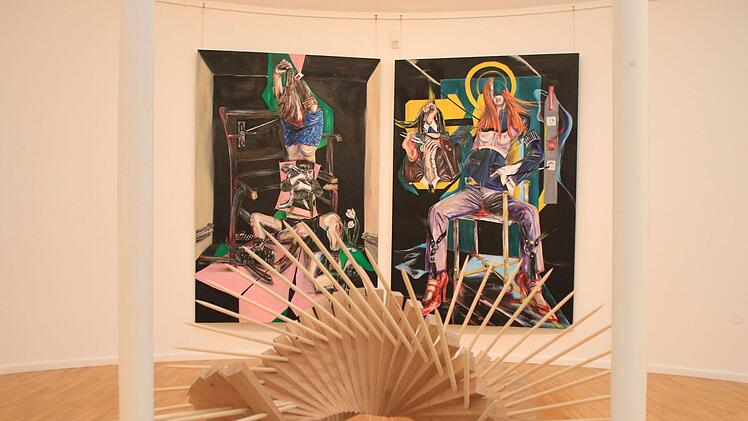Jahresausstellung des Kunstvereins Coburg - Impressionen einer nur virtuell geöffneten Präsentation.Foto: Jochen Berger