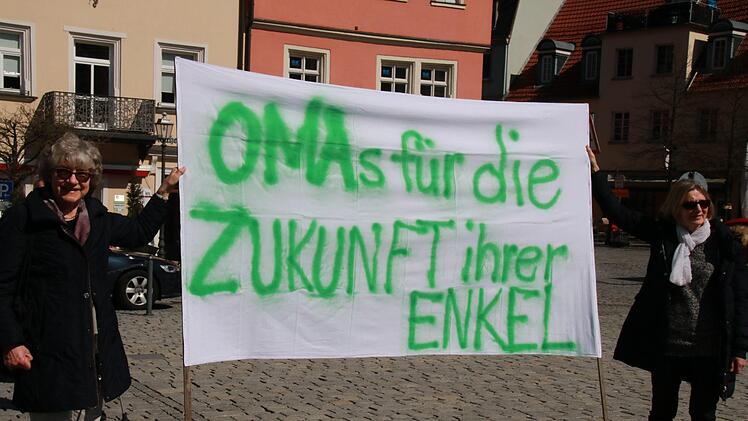 Impressionen von der "Fridays for Future"-Aktion.Foto: Katrin Geyer