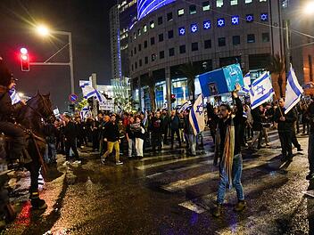 Demo in Tel Aviv