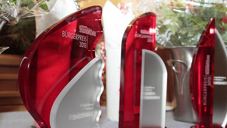 Der Bürgerpreis der Bayerischen Rundschau wird in drei Kategorien verliehen.Archiv/Jochen Nützel