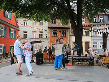Bamberger Projekt "PopUpTheuerstadt" - so stimmungsvoll war der Start