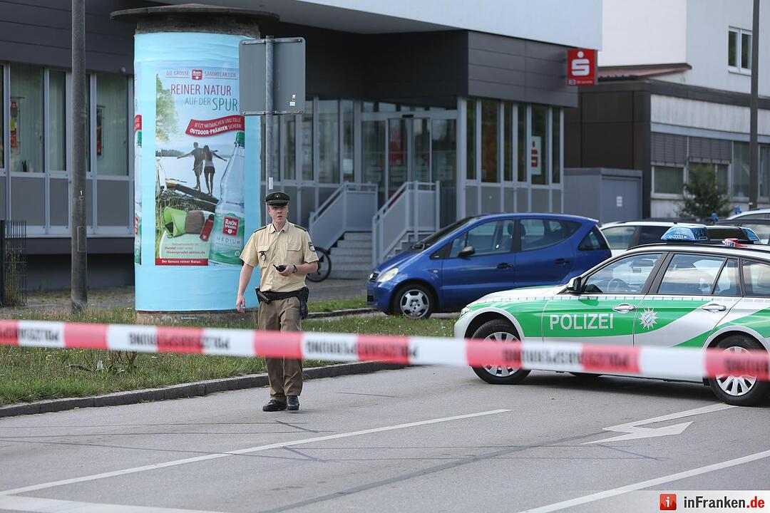 Bankraub auf Sparkasse in Nürnberg