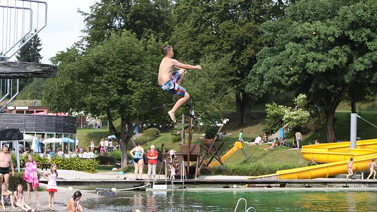 Das Nordhalbener Naturbad gehört zu den schönsten Freizeiteinrichtungen in der Region. Foto: Michael Wunder