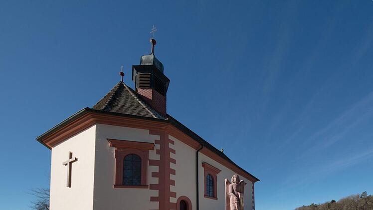Die Restaurierung der Michaelskapelle und des Umfeldes machte das Rennen beim Wettbewerb "Schöneres Saaletal".Foto: Markt Oberthulba
