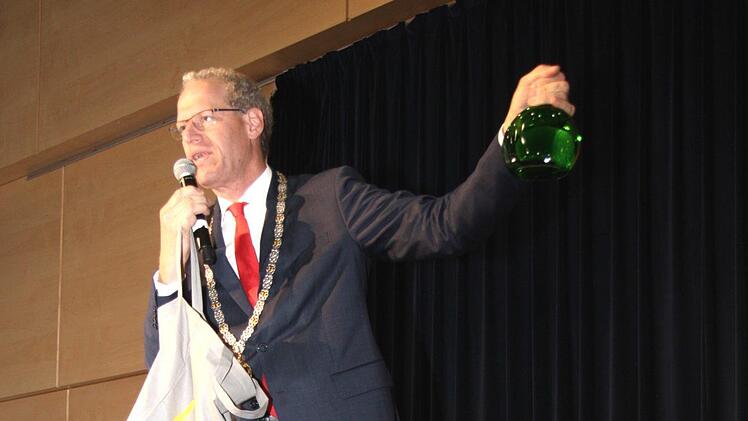 Der Herzogenauracher Bürgermeister German Hacker