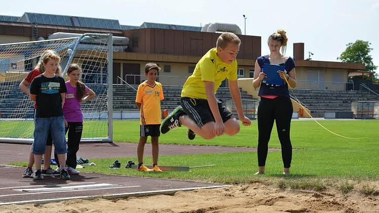 Ferienprogramm des TSV Münnerstadt.Foto: Björn Hein