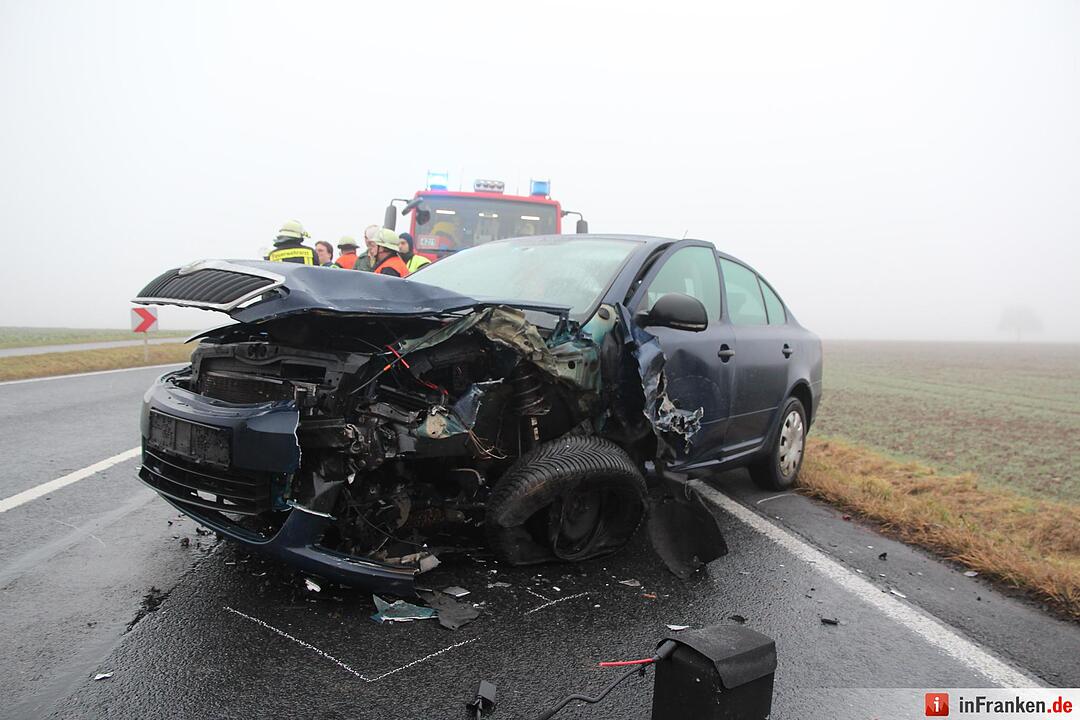 Mehrere Verletzte nach Unfall bei Ermershausen
