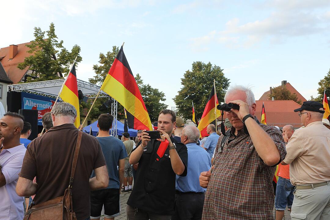 Björn Höcke in Forchheim: Demonstrationen gegen AfD-Politiker