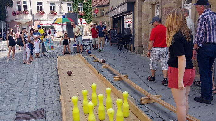 Impressionen vom Kronacher Stadtfest. Foto: Heike Schülein