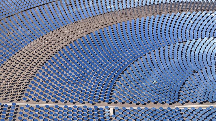 Photovoltaik-Kraftwerk in China