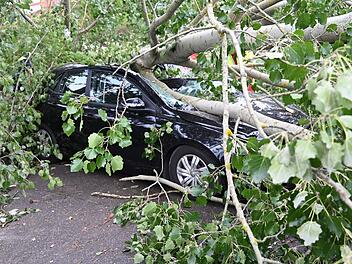 Unwetter in F&uuml;rstenwalde