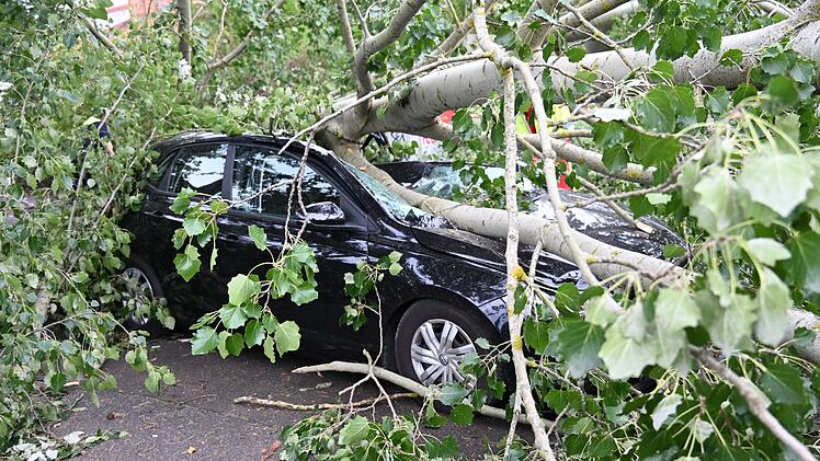 Unwetter in F&uuml;rstenwalde