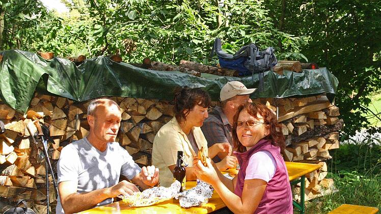 Brotzeit mit Service