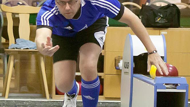 Dieter Nielsen (53) aus Coburg ist derzeit einer der besten "200-Kugel-Männer" in Deutschland. Foto: CT-Archiv